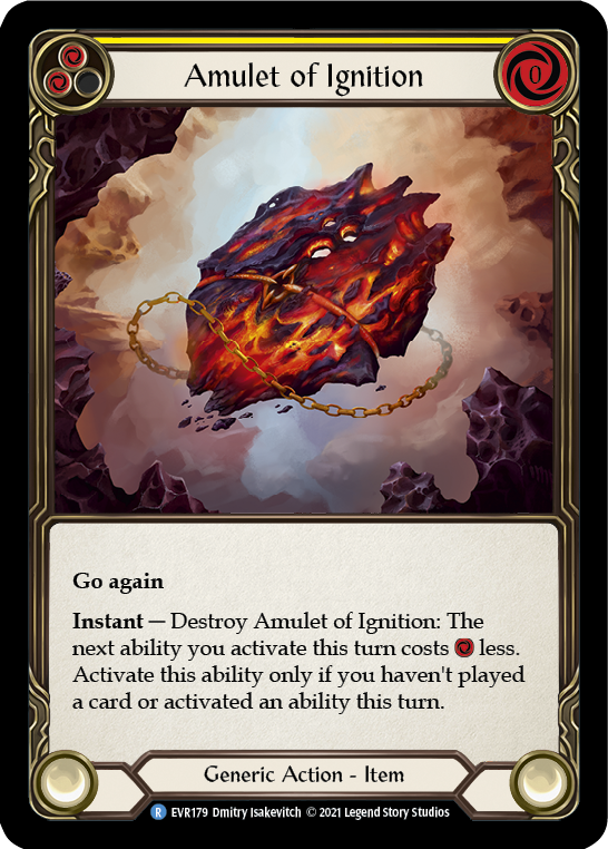 Amulet of Ignition [EVR179] (Everfest)  1st Edition Normal | Webway Games