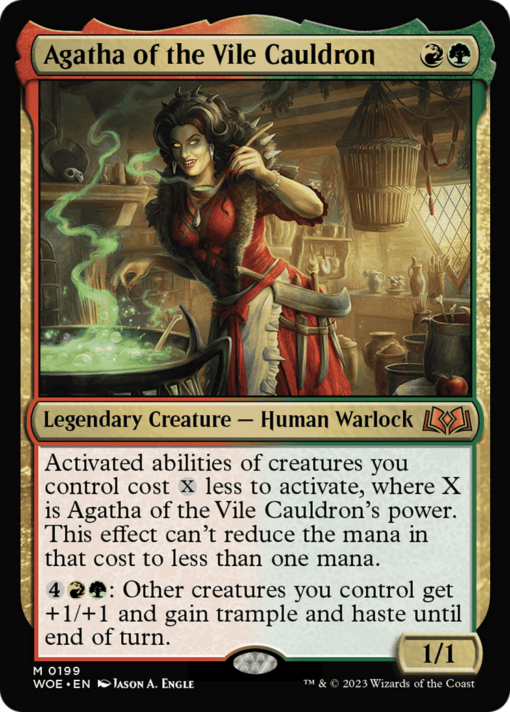 Agatha of the Vile Cauldron [Wilds of Eldraine] | Webway Games