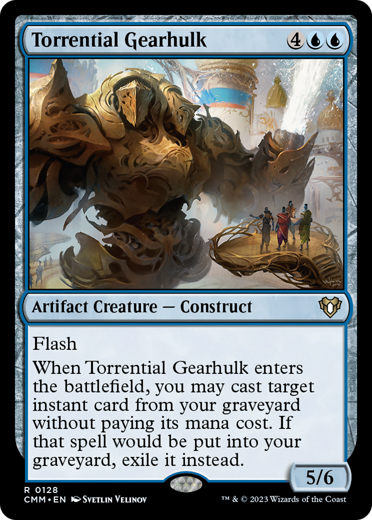 Torrential Gearhulk [Commander Masters] | Webway Games