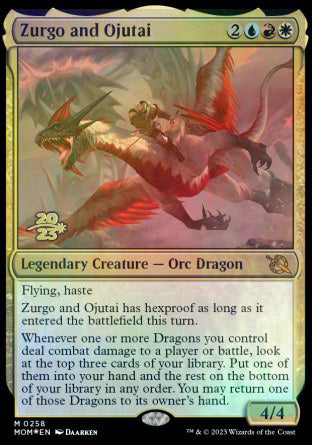 Zurgo and Ojutai [March of the Machine Prerelease Promos] | Webway Games