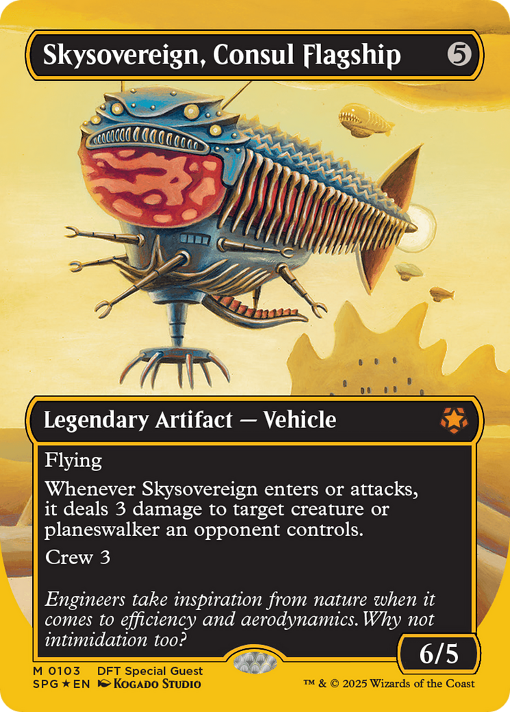 Skysovereign, Consul Flagship (First-Place Foil) [Aetherdrift Special Guests] | Webway Games