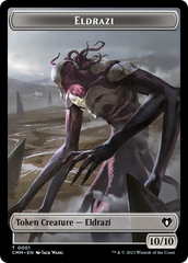 Eldrazi // Knight Double-Sided Token [Commander Masters Tokens] | Webway Games