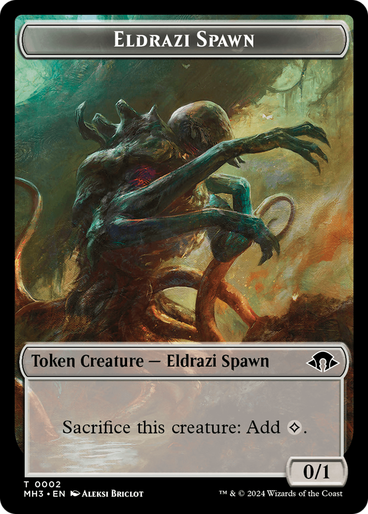 Eldrazi Spawn // Gremlin Double-Sided Token [Modern Horizons 3 Tokens] | Webway Games