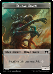 Eldrazi Spawn // Phyrexian Wurm (0018) Double-Sided Token [Modern Horizons 3 Tokens] | Webway Games