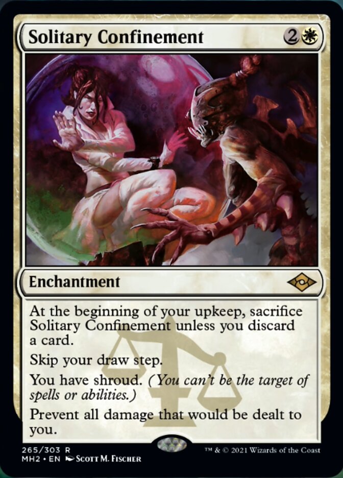 Solitary Confinement (Foil Etched) [Modern Horizons 2] | Webway Games