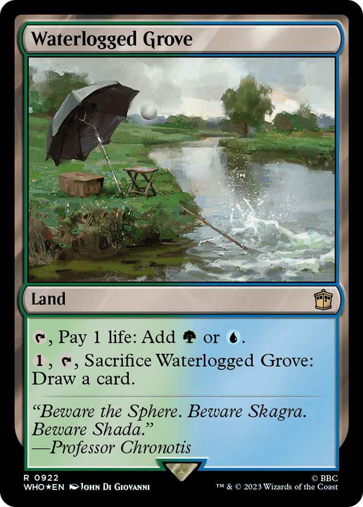 Waterlogged Grove (Surge Foil) [Doctor Who] | Webway Games