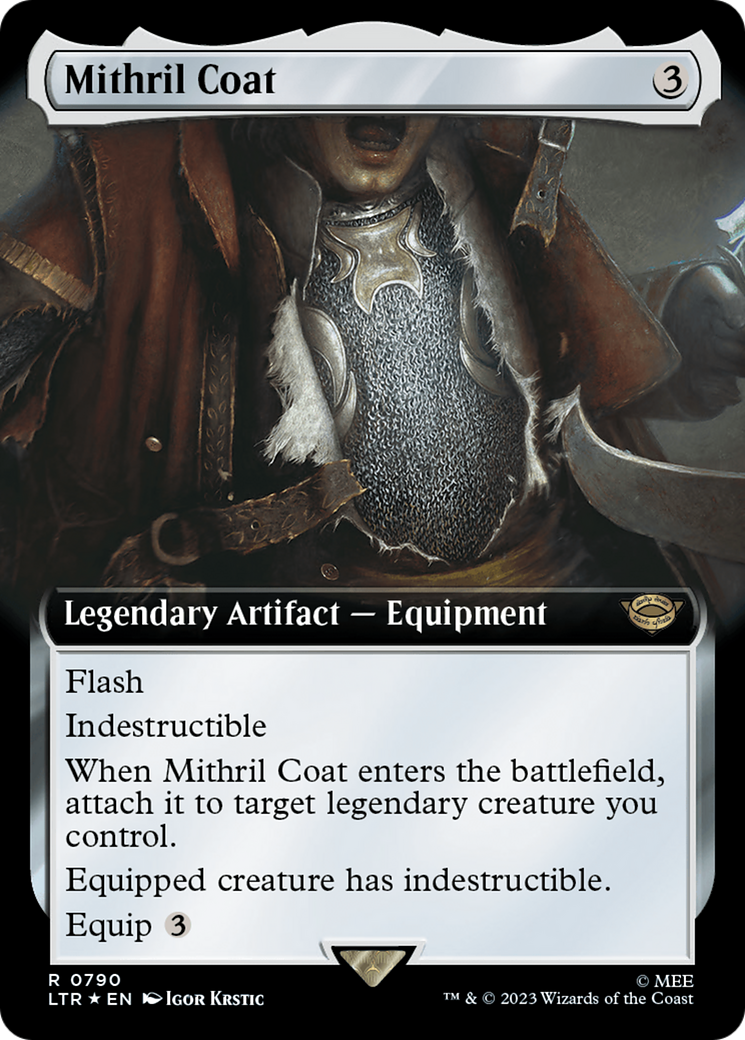 Mithril Coat (Extended Art) (Surge Foil) [The Lord of the Rings: Tales of Middle-Earth] | Webway Games