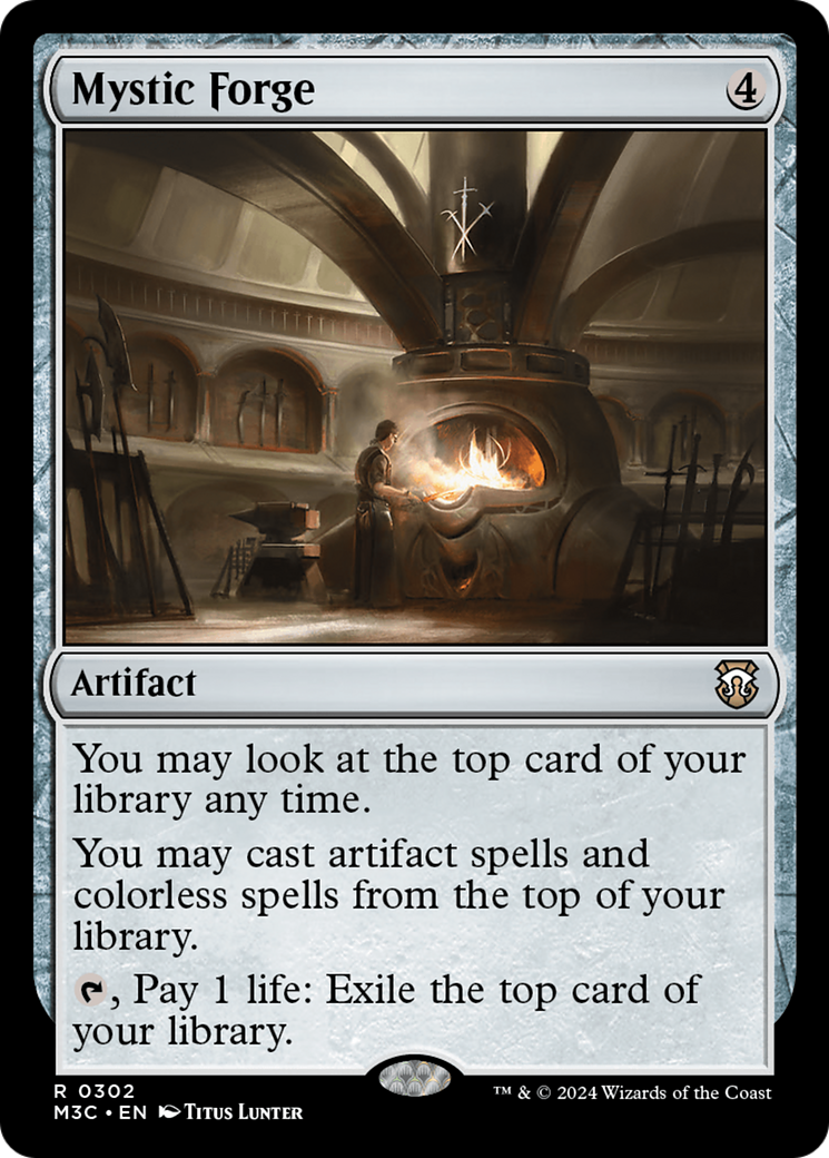 Mystic Forge (Ripple Foil) [Modern Horizons 3 Commander] | Webway Games