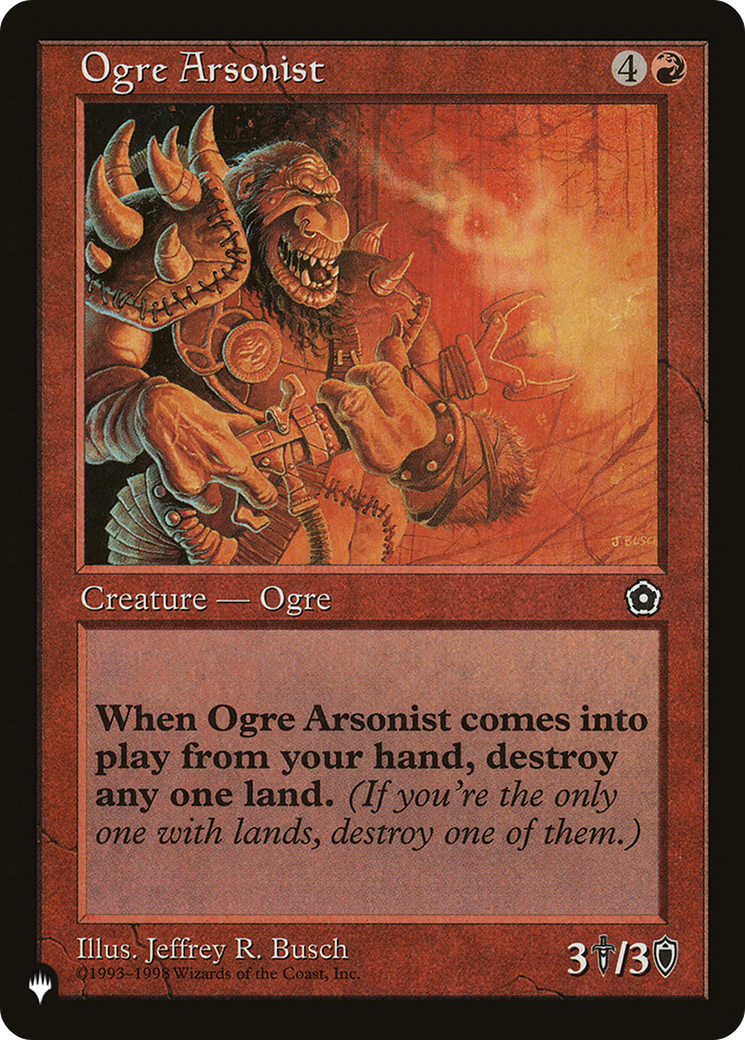 Ogre Arsonist [The List] | Webway Games