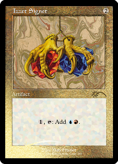 Izzet Signet (Retro) (Foil Etched) [Secret Lair Drop Series] | Webway Games