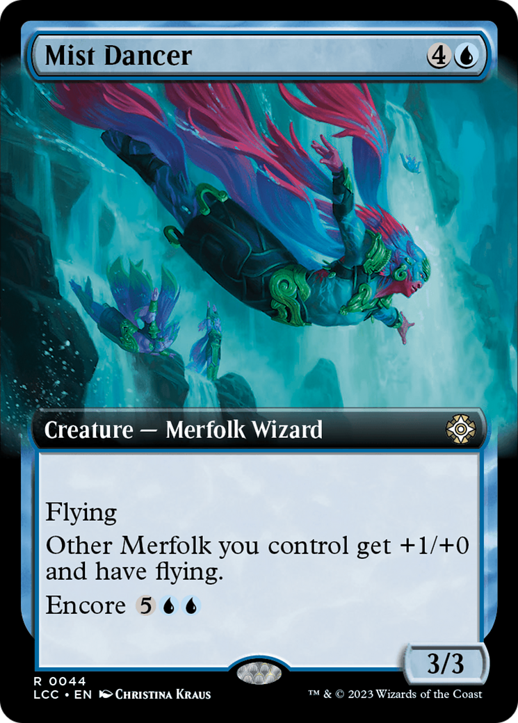 Mist Dancer (Extended Art) [The Lost Caverns of Ixalan Commander] | Webway Games