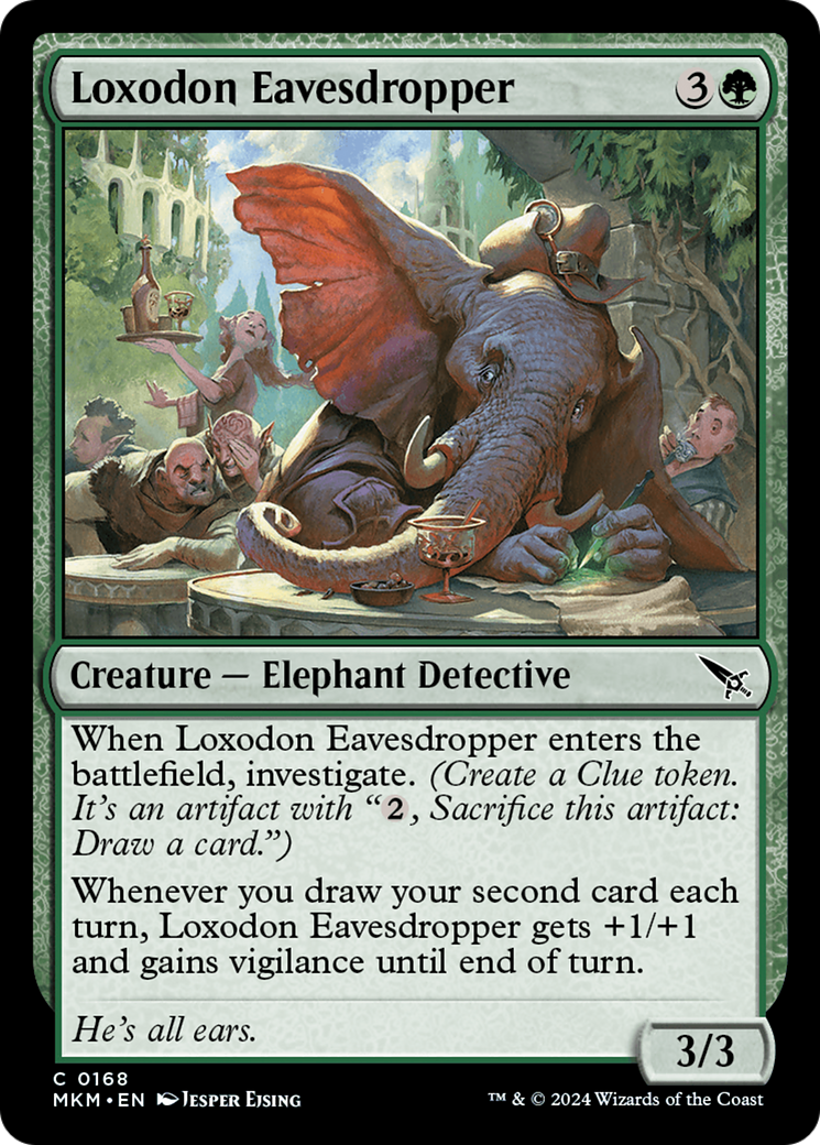 Loxodon Eavesdropper [Murders at Karlov Manor] | Webway Games
