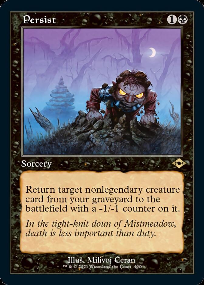Persist (Retro Foil Etched) [Modern Horizons 2] | Webway Games