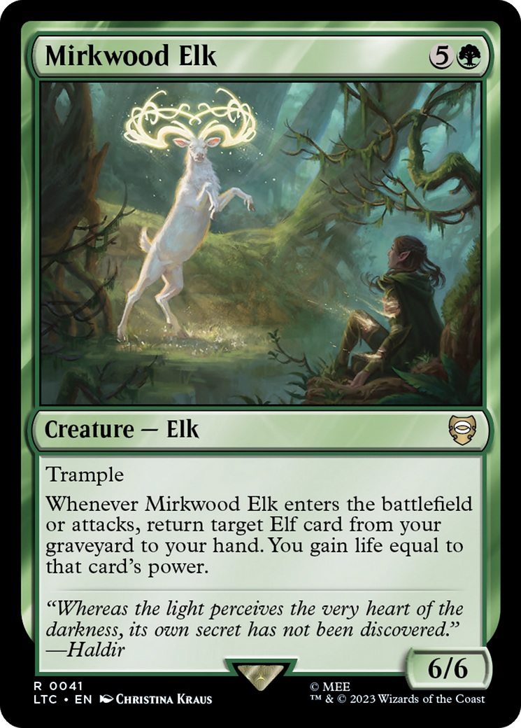 Mirkwood Elk [The Lord of the Rings: Tales of Middle-Earth Commander] | Webway Games