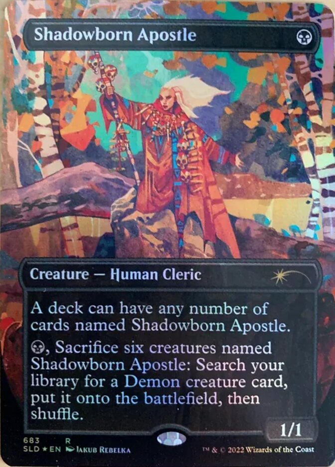 Shadowborn Apostle (Borderless) (683) [Secret Lair Drop Promos] | Webway Games