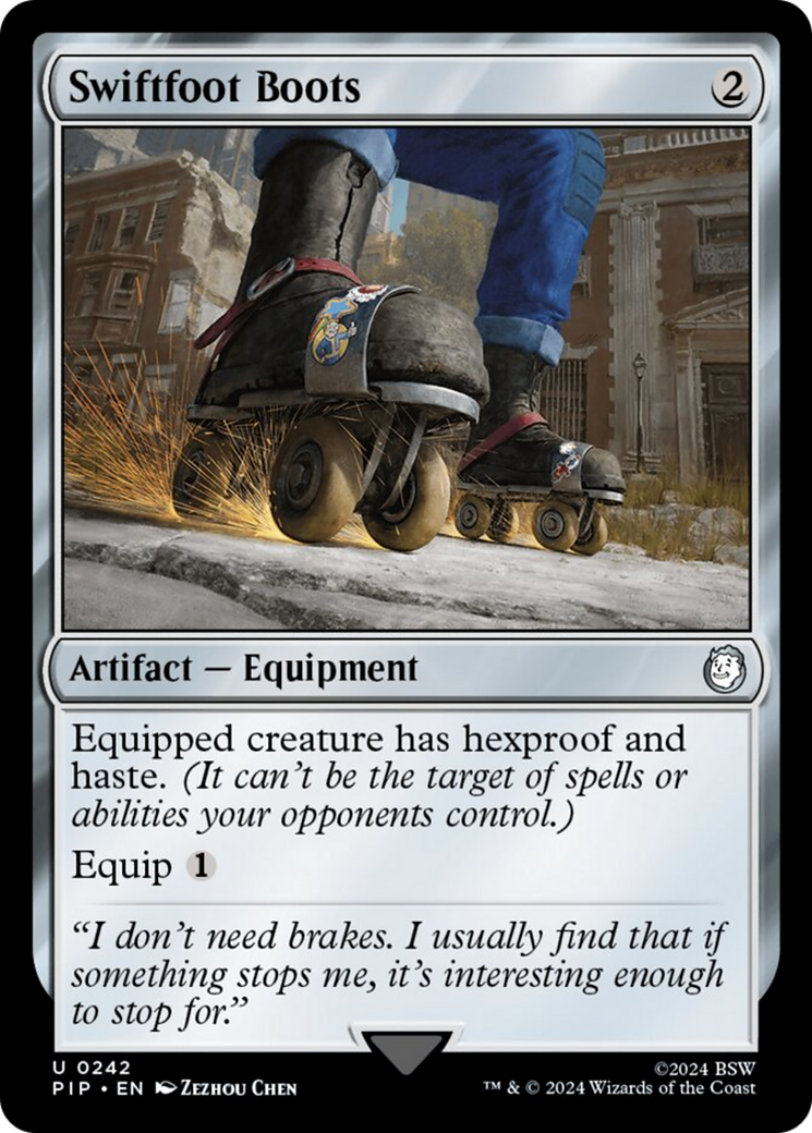 Swiftfoot Boots [Fallout] | Webway Games
