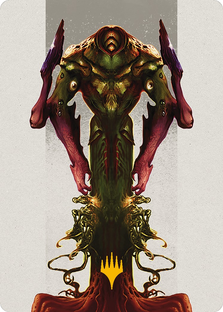 Kozilek, the Broken Reality Art Card (Gold-Stamped Planeswalker Symbol) [Modern Horizons 3 Art Series] | Webway Games