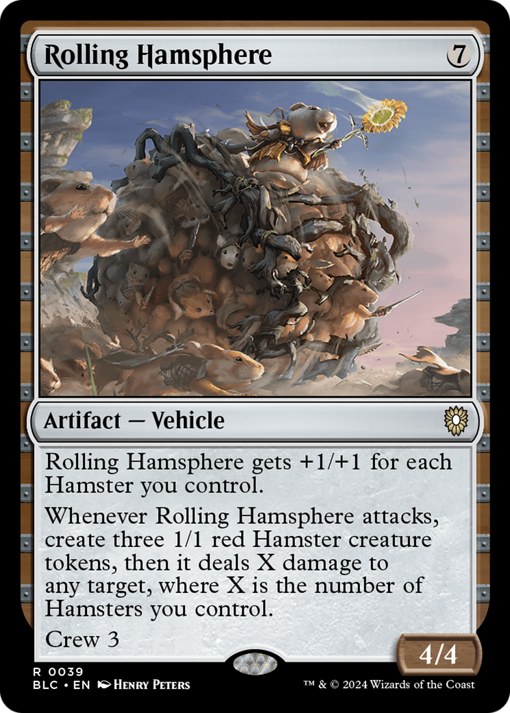 Rolling Hamsphere [Bloomburrow Commander] | Webway Games