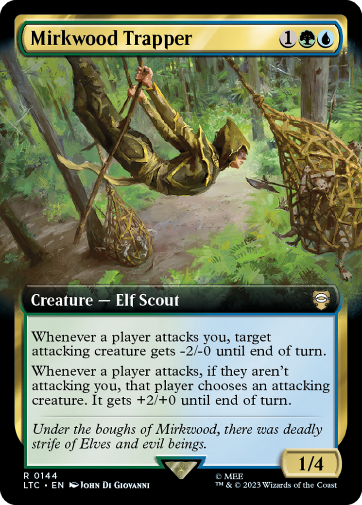 Mirkwood Trapper (Extended Art) [The Lord of the Rings: Tales of Middle-Earth Commander] | Webway Games