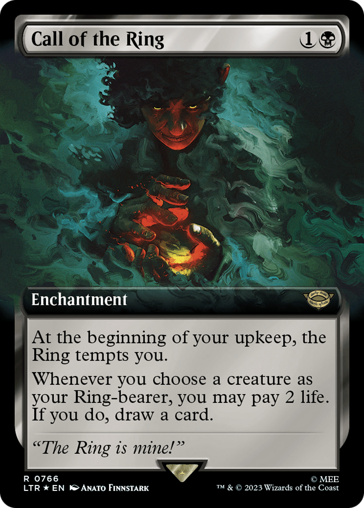 Call of the Ring (Extended Art) (Surge Foil) [The Lord of the Rings: Tales of Middle-Earth] | Webway Games