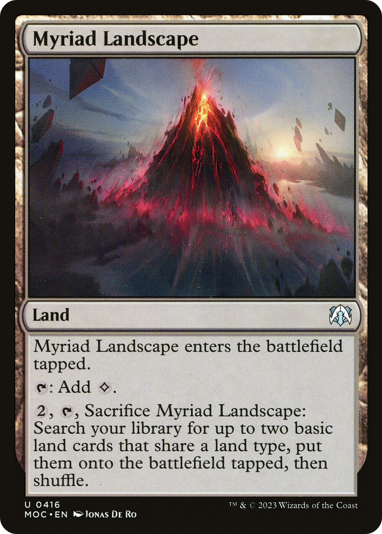 Myriad Landscape [March of the Machine Commander] | Webway Games