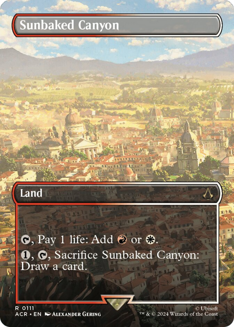 Sunbaked Canyon (Borderless) [Assassin's Creed] | Webway Games