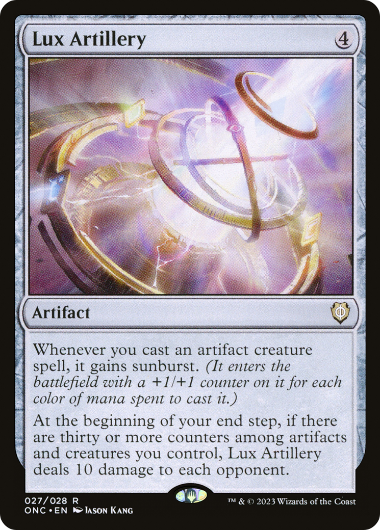 Lux Artillery [Phyrexia: All Will Be One Commander] | Webway Games