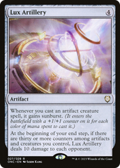 Lux Artillery [Phyrexia: All Will Be One Commander] | Webway Games