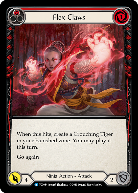 Flex Claws (Red) [TCC084] (Round the Table: TCC x LSS) | Webway Games