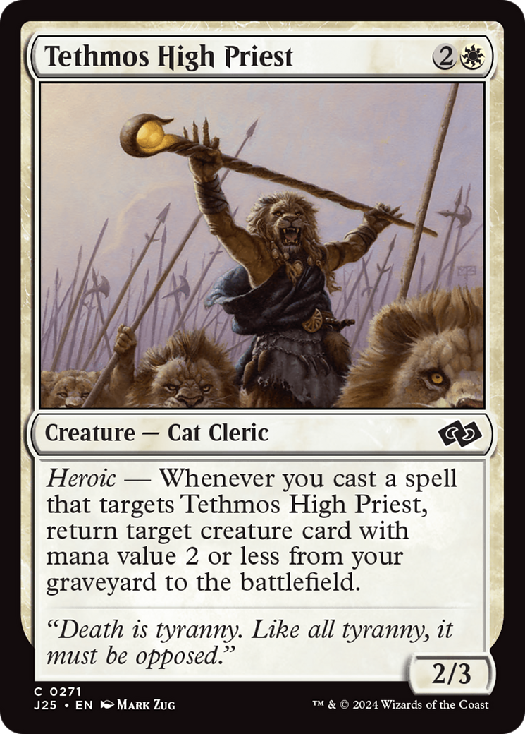 Tethmos High Priest [Foundations Jumpstart] | Webway Games