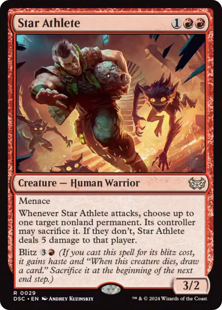 Star Athlete [Duskmourn: House of Horror Commander] | Webway Games