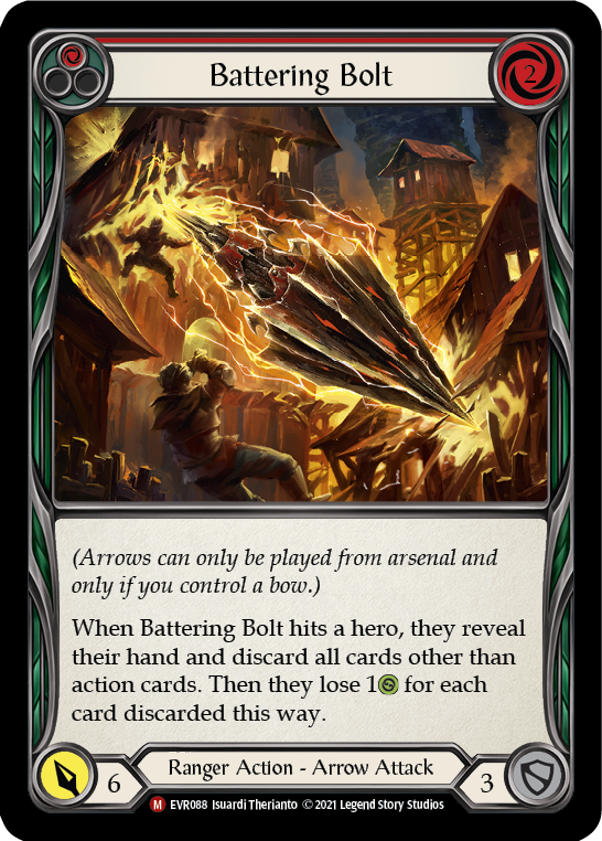 Battering Bolt [EVR088] (Everfest)  1st Edition Rainbow Foil | Webway Games