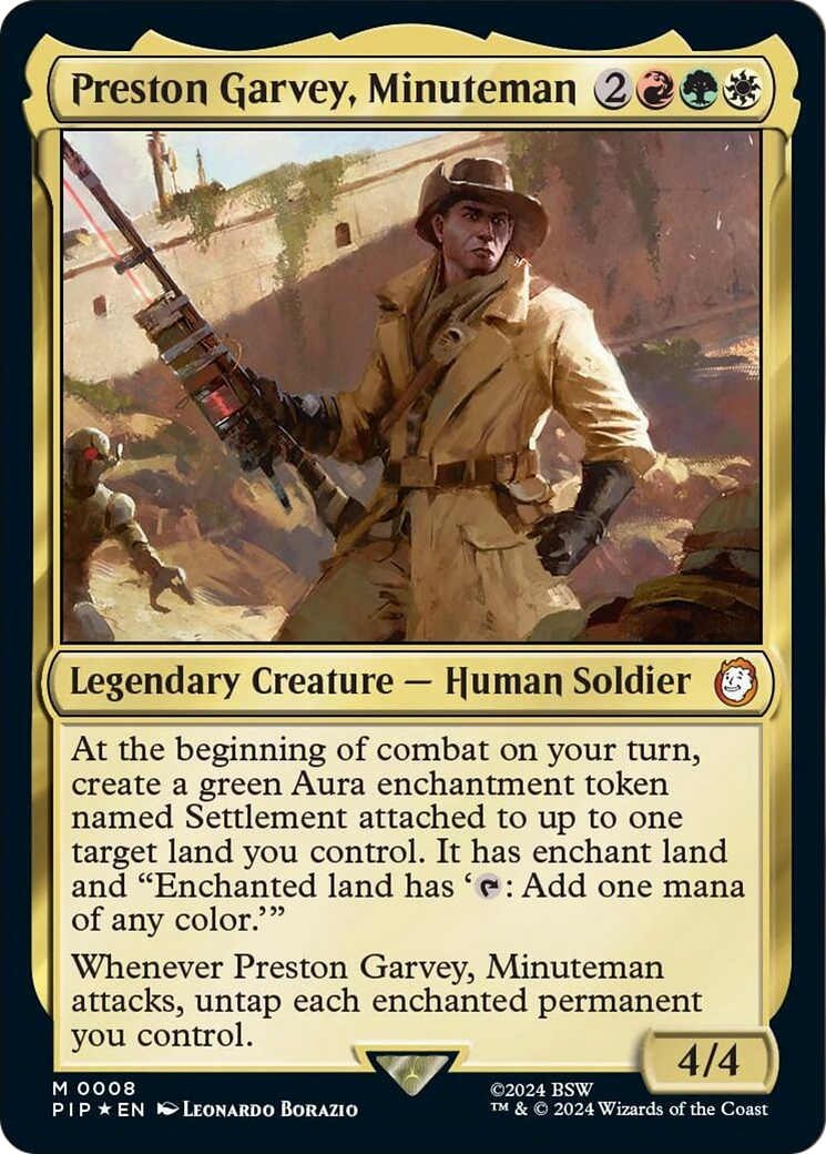 Preston Garvey, Minuteman [Fallout] | Webway Games