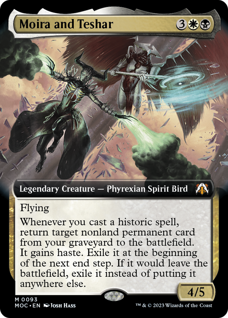 Moira and Teshar (Extended Art) [March of the Machine Commander] | Webway Games