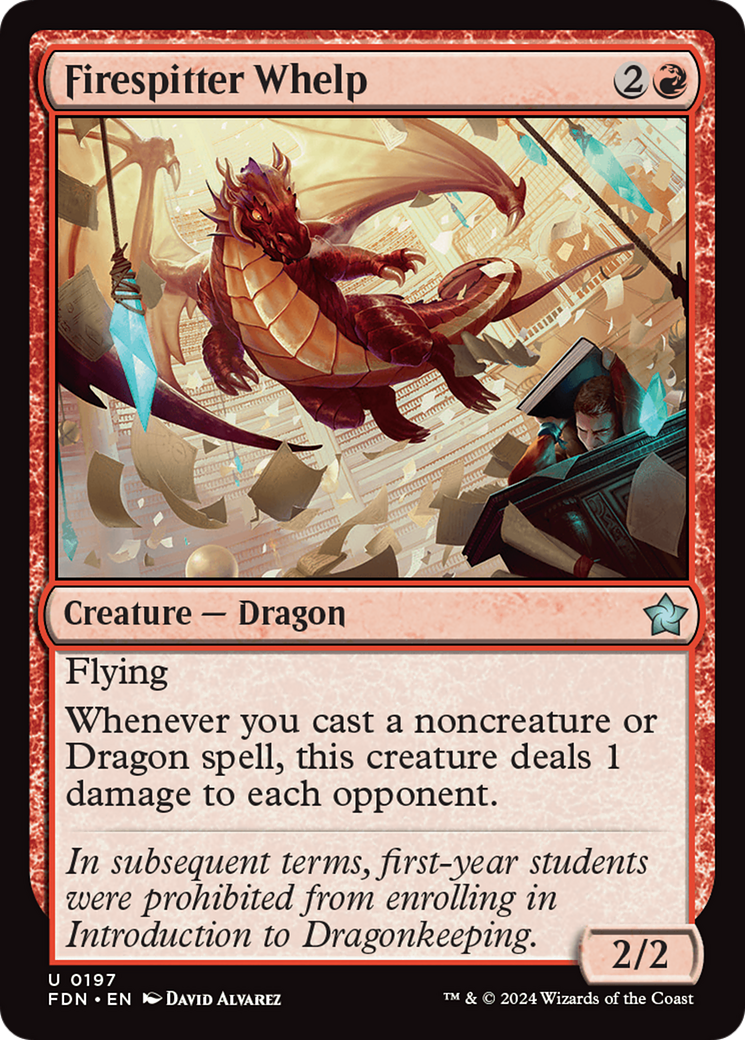 Firespitter Whelp [Foundations] | Webway Games