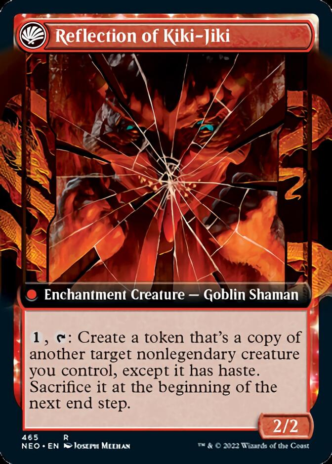 Fable of the Mirror-Breaker // Reflection of Kiki-Jiki (Extended Art) [Kamigawa: Neon Dynasty] | Webway Games