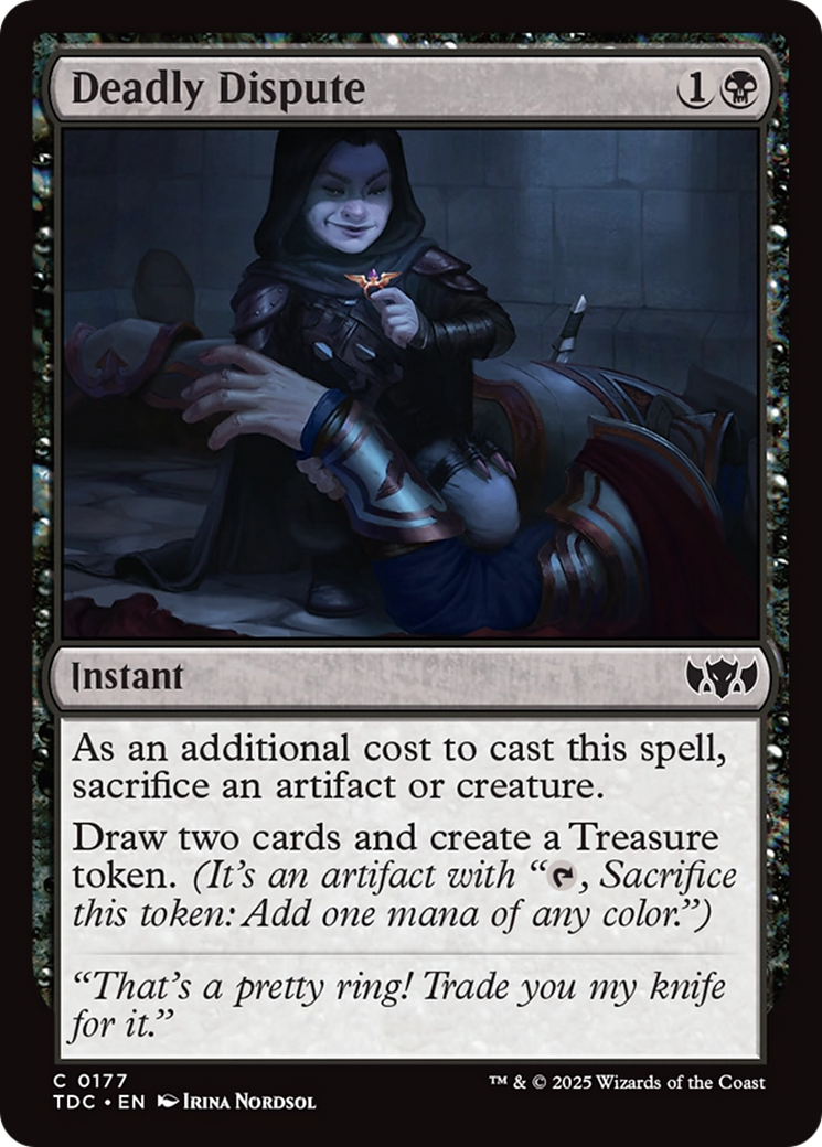 Deadly Dispute [Tarkir: Dragonstorm Commander] | Webway Games