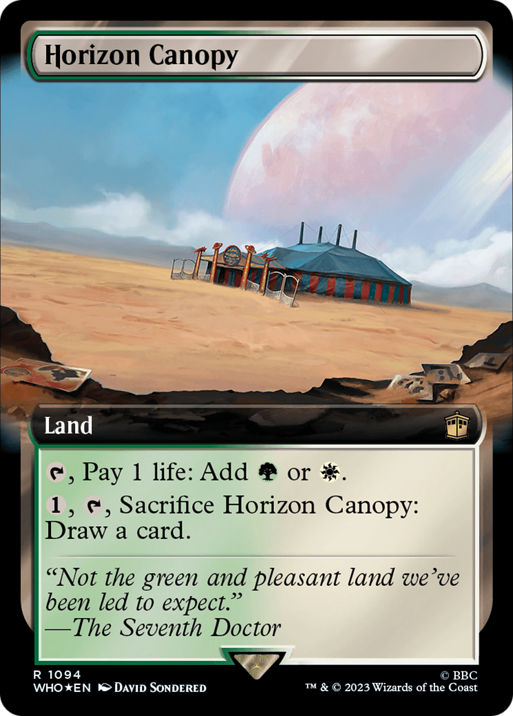 Horizon Canopy (Extended Art) (Surge Foil) [Doctor Who] | Webway Games