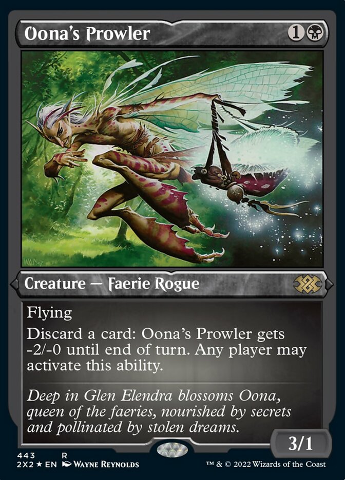 Oona's Prowler (Foil Etched) [Double Masters 2022] | Webway Games