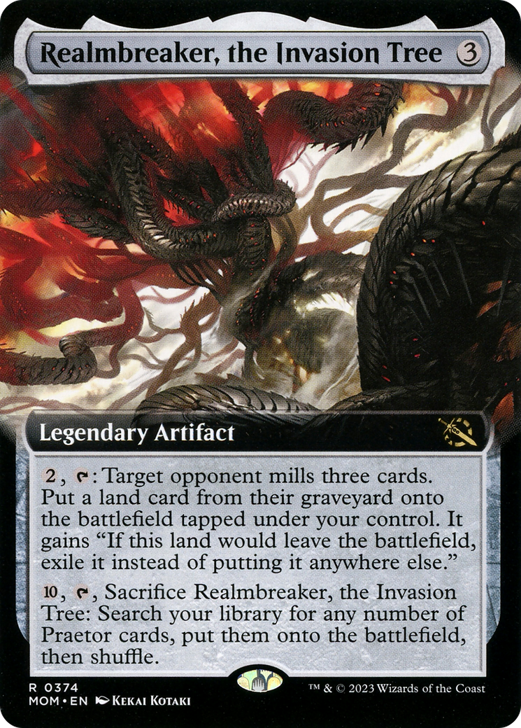 Realmbreaker, the Invasion Tree (Extended Art) [March of the Machine] | Webway Games