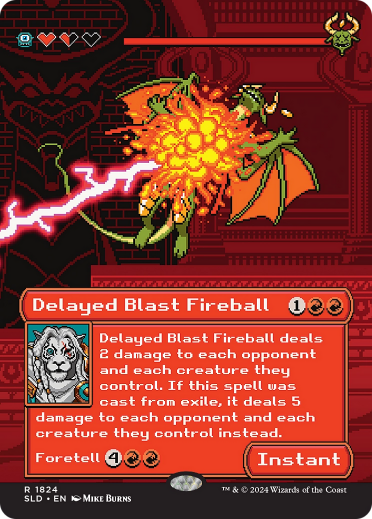 Delayed Blast Fireball (Rainbow Foil) [Secret Lair Drop Series] | Webway Games