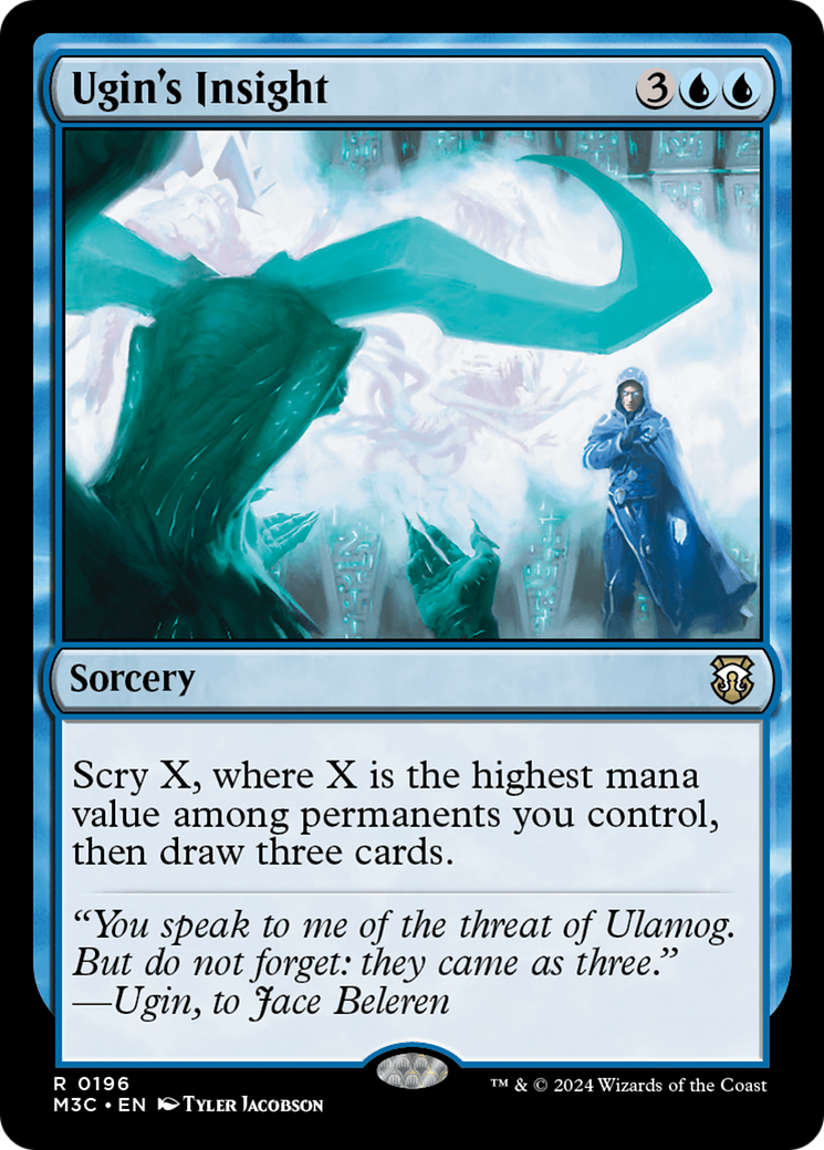 Ugin's Insight (Ripple Foil) [Modern Horizons 3 Commander] | Webway Games