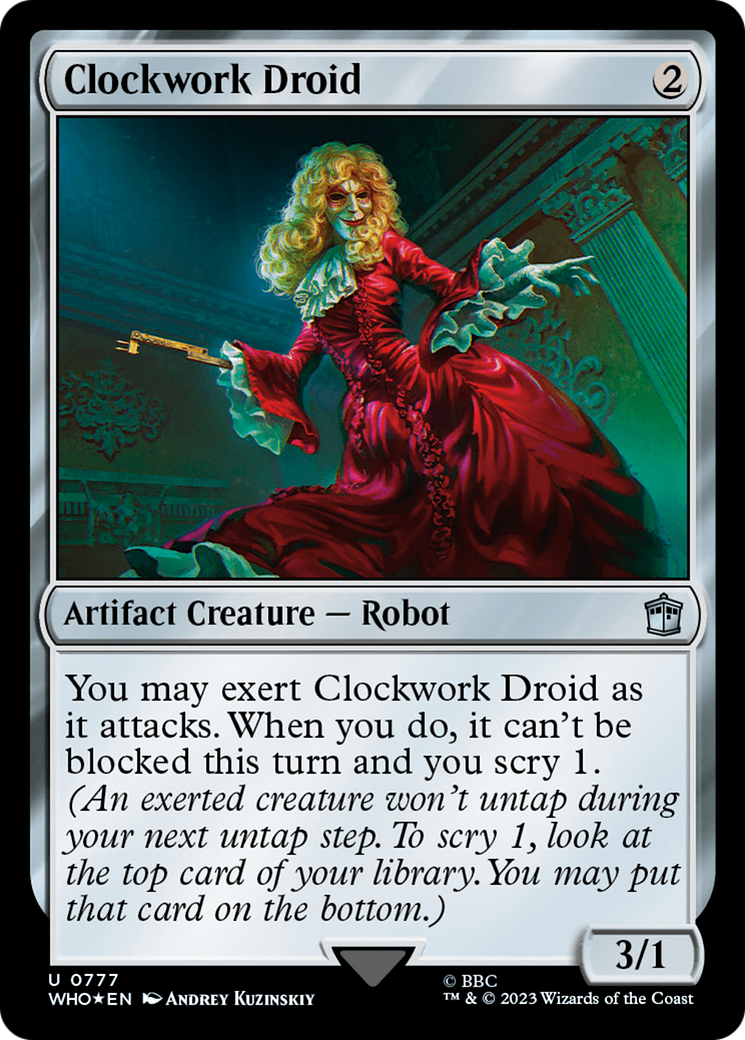 Clockwork Droid (Surge Foil) [Doctor Who] | Webway Games
