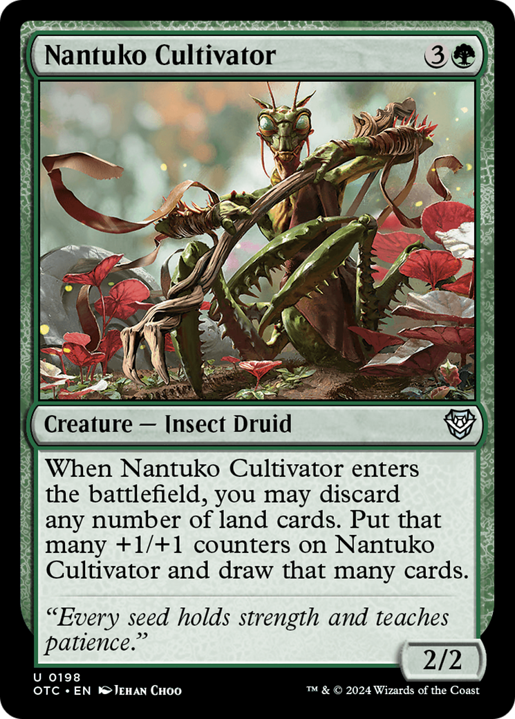 Nantuko Cultivator [Outlaws of Thunder Junction Commander] | Webway Games