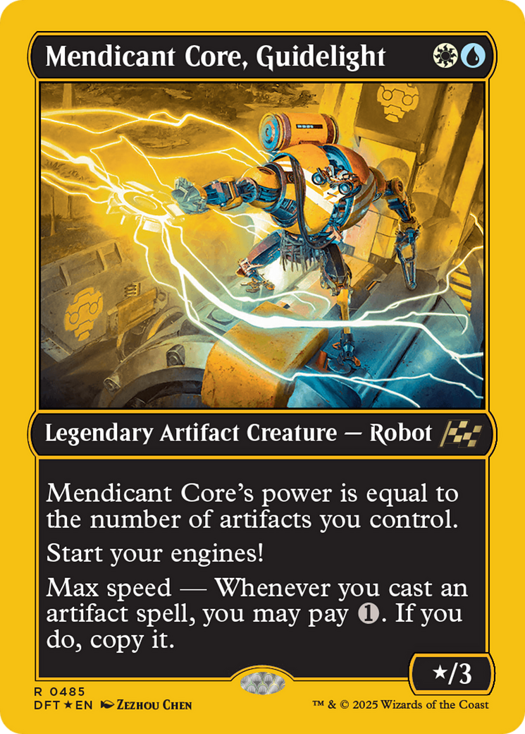 Mendicant Core, Guidelight (First-Place Foil) [Aetherdrift] | Webway Games