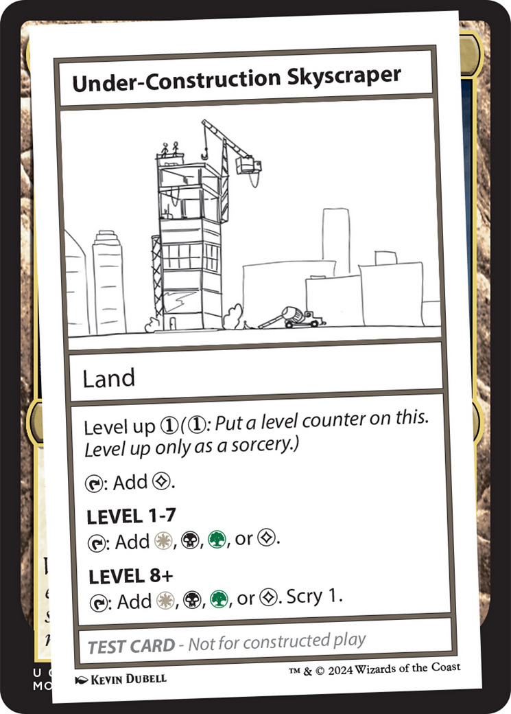 Under-Construction Skyscraper [Mystery Booster 2 Playtest Cards] | Webway Games