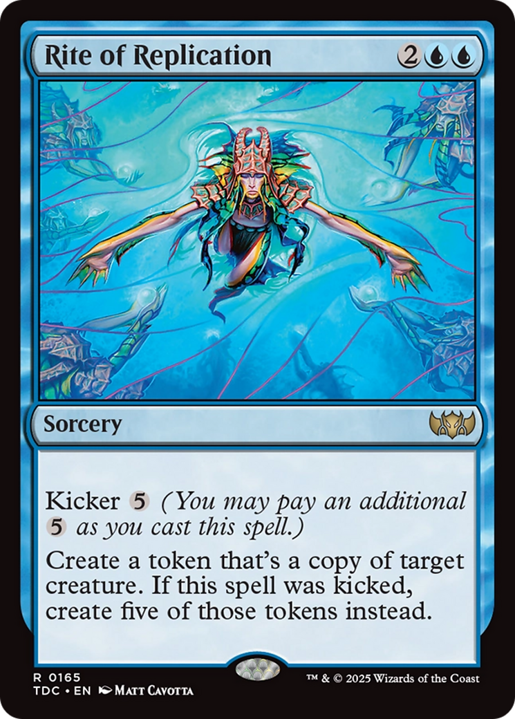 Rite of Replication [Tarkir: Dragonstorm Commander] | Webway Games