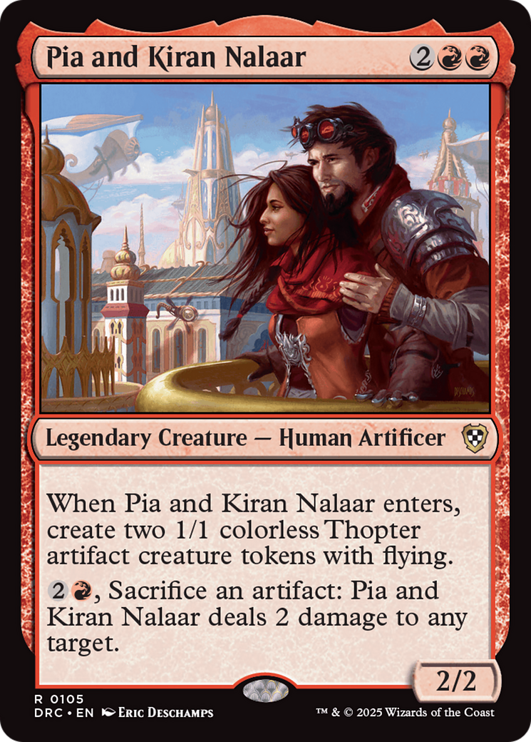 Pia and Kiran Nalaar [Aetherdrift Commander] | Webway Games