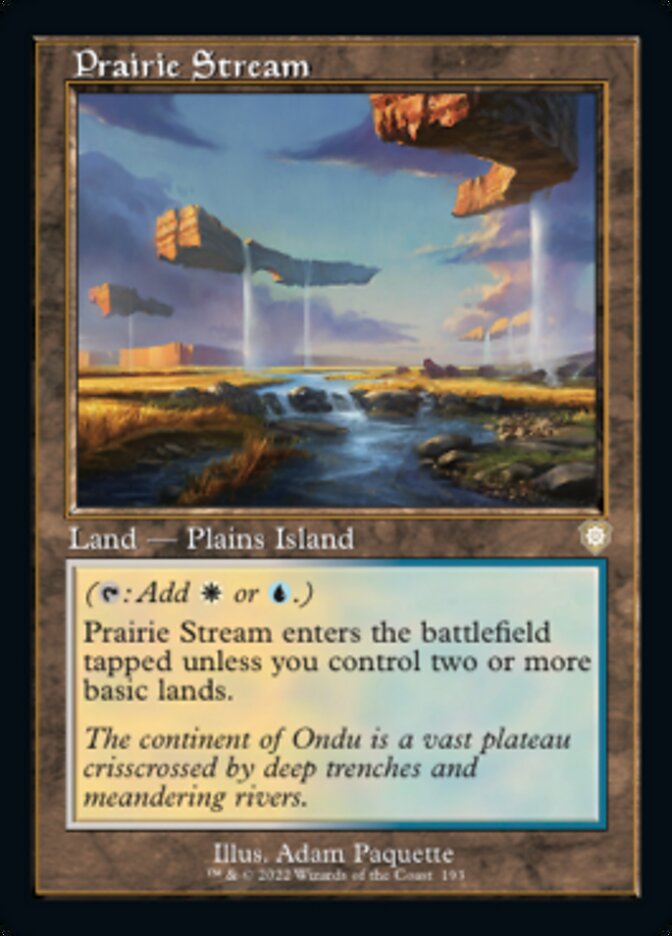 Prairie Stream (Retro) [The Brothers' War Commander] | Webway Games