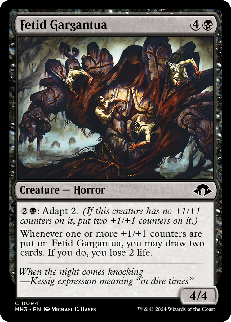 Fetid Gargantua [Modern Horizons 3] | Webway Games